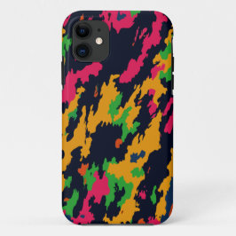 Militaire Strijdkrachten Stijl Camouflage Neon Nig Case-Mate iPhone Case
