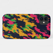 Militaire Strijdkrachten Stijl Camouflage Neon Nig Case-Mate iPhone Case (Achterkant (horizontaal))