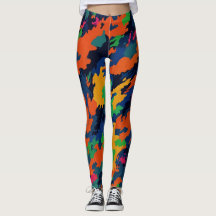 Militaire Strijdkrachten Stijl Neon Bright Camoufl