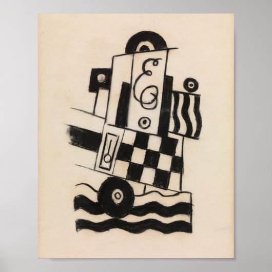 Militaire symbolen | Marsden Hartley Poster (Voorkant)