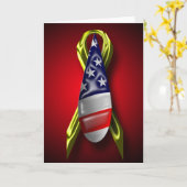 Militaire sympathie Strijdkrachten Sympathie Solda Kaart (Gele Bloem)