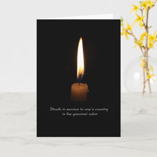 militaire sympathiekaars kaart (Gele Bloem)