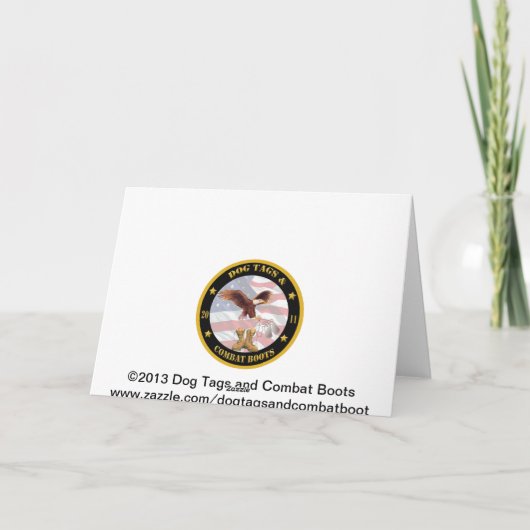 Militaire sympathieke kaart (Achterkant)