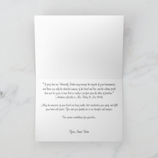 Militaire sympathieke kaart (Binnen)