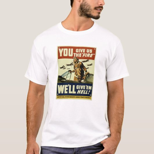 militaire t-shirt (Voorkant)