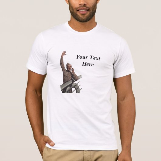 Militaire T-shirt (Voorkant)