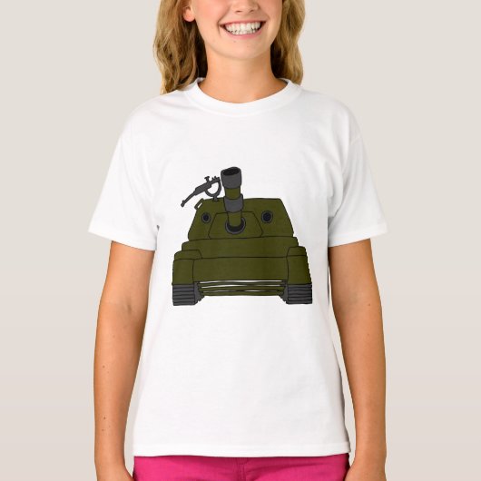 Militaire tank (Voorkant)