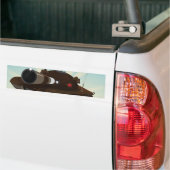 Militaire tank bumpersticker (Op Truck)