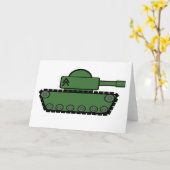 Militaire tank kaart (Gele Bloem)