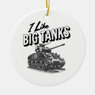 Militaire tank kerst ornament kan persoonlijk zijn