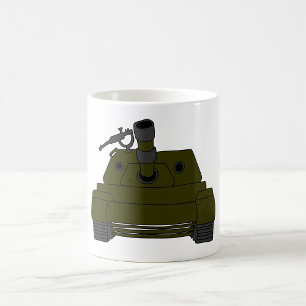 Militaire tank koffiemok
