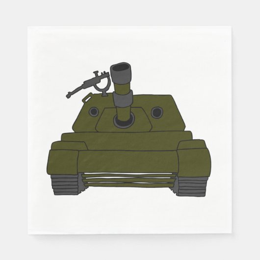 Militaire tank servet (Voorkant)