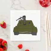 Militaire tank servet
