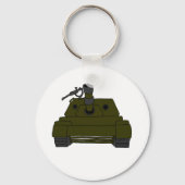 Militaire tank sleutelhanger (Voorkant)