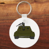 Militaire tank sleutelhanger (Voorkant)