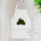 Militaire tank standaard schort