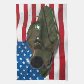 Militaire tank theedoek (Verticaal)