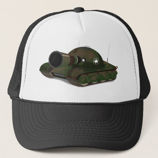 Militaire tank trucker pet (Voorkant)