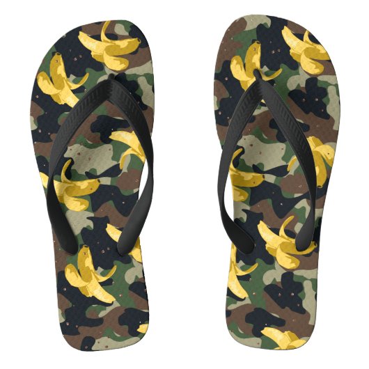 Militaire teenslippers top (Voetbed)