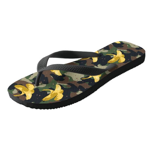 Militaire teenslippers top (Schuin)