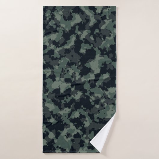 militaire textuur van Camouflage Badhanddoek (Badhanddoek)