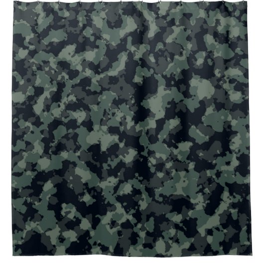 militaire textuur van Camouflage Douchegordijn (Voorkant)