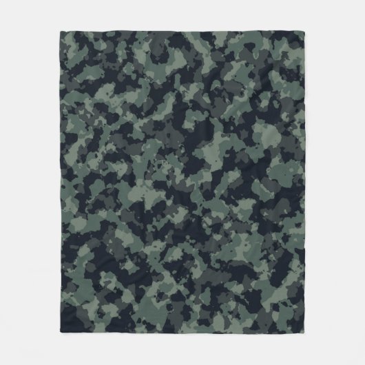 militaire textuur van Camouflage Fleece Deken (Voorkant)