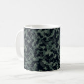 militaire textuur van Camouflage Koffiemok (Voorkant links)