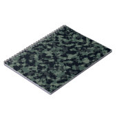 militaire textuur van Camouflage Notitieboek (Linkerzijde)