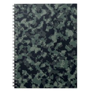 militaire textuur van Camouflage Notitieboek