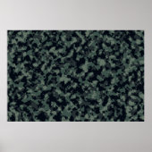 militaire textuur van Camouflage Poster (Voorkant)