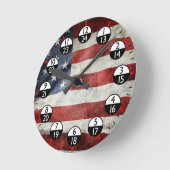 Militaire tijd 24 uur ronde klok (Hoek)