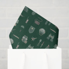 Militaire Tissuepapier, Leger Cadeaupapier, Camouf Tissuepapier