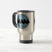 Militaire Tribution Travel Mug Lest We vergeten oo Reisbeker (Voorkant links)