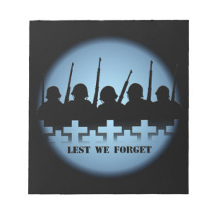 Militaire tripartiete laptop Lest We vergeten lapt Notitieblok