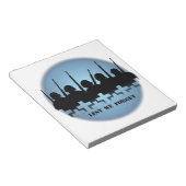 Militaire tripartiete laptop Lest We vergeten lapt Notitieblok (Schuin)