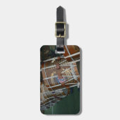 Militaire trommellijn Verenigde Staten Bagagelabel (Voorkant verticaal)