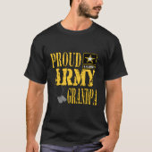 Militaire trots voor het leger van de groep t-shirt (Voorkant)