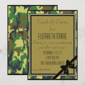 Militaire uitzending kaart (Voorkant / Achterkant)