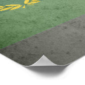 MILITAIRE UNIFORM TROTSVLAG POSTER (Hoek)