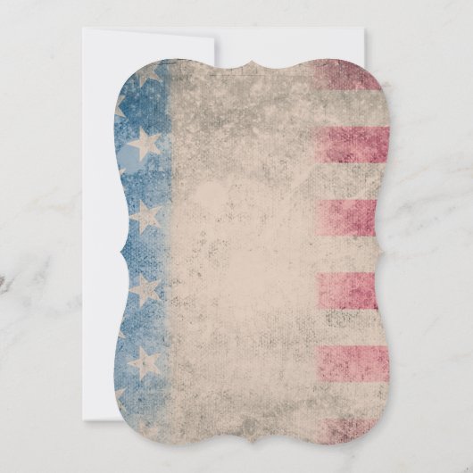 Militaire uniforme luchtmacht bruiloft uitnodiging (Achterkant)