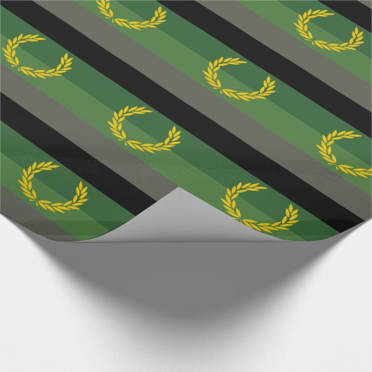 MILITAIRE UNIFORME PRIJS CADEAUPAPIER (Hoek)