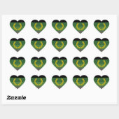 MILITAIRE UNIFORME TROTS HART STICKER (Vel)
