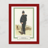  militaire uniformen, 1903, COnstable RIC Briefkaart (Voorkant)