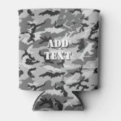 Militaire Urbane Camouflagepatroon Blikjeskoeler (Voorkant)
