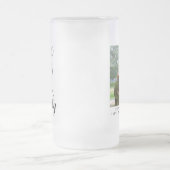 Militaire vader Mijn Hero draagt Camo Fathers Dag  Matglas Bierpul (Center)