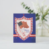 militaire Valentijn Feestdagenkaart (Staand voorkant)