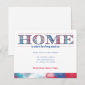 Militaire Verhuizing Aankondiging (Voorkant / Achterkant)