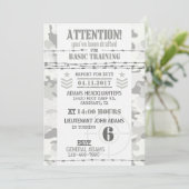 Militaire verjaardag van de Arctische Camouflage Kaart (Staand voorkant)