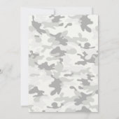 Militaire verjaardag van de Arctische Camouflage Kaart (Achterkant)